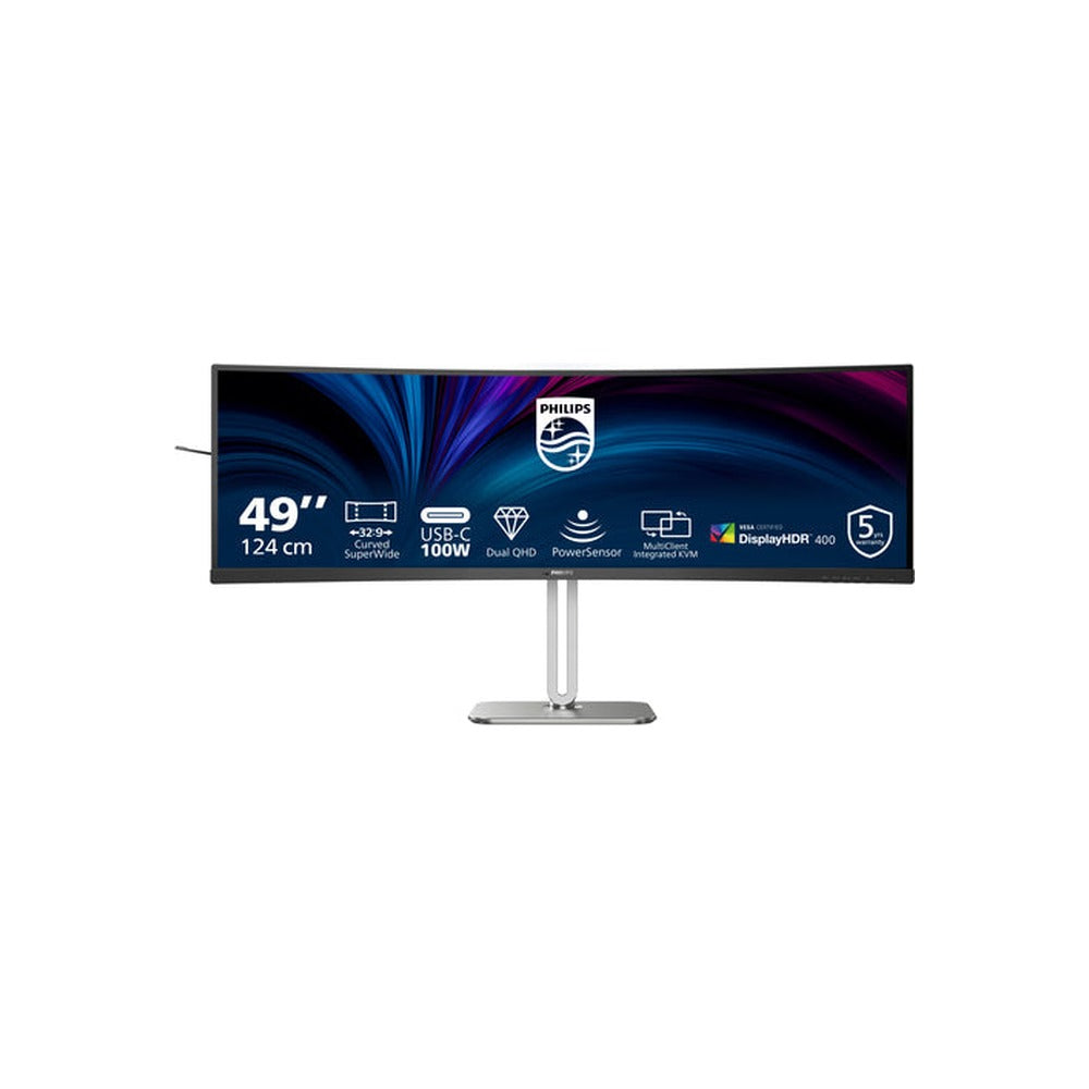 Philips 49″ Curved Monitor, 5K, VA, KVM