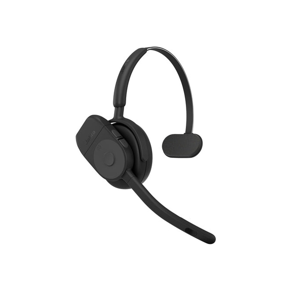 Jabra Perform 75 Wireless Mono Bluetooth Headset, Push To Talk, Hot Swappable Battery, USB-C