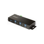 StarTech 7-Port Managed USB Hub, Metal Industrial Housing, Mountable