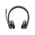 HP Poly Voyager 4320 Oth Wireless UC Stereo Headset W/Charging Stand, Bt700 Dongle, USB-A