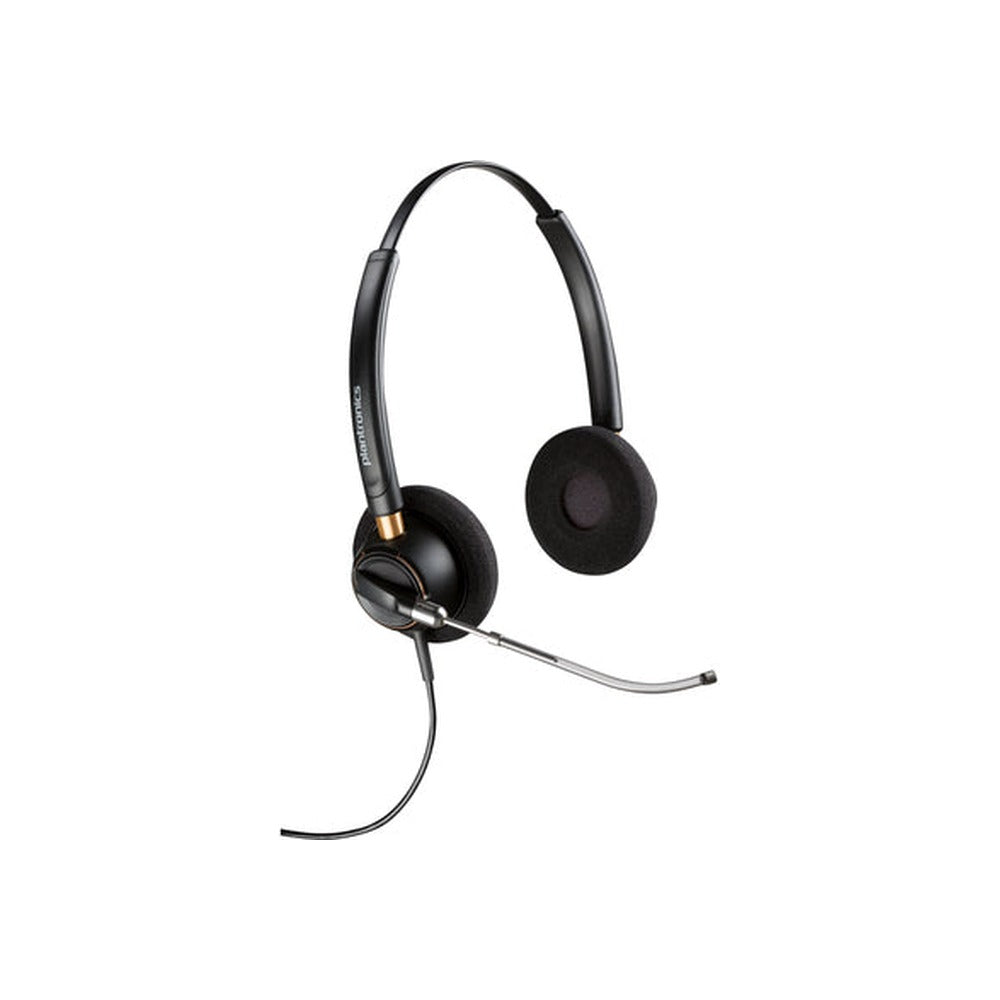 HP Poly Encorepro Hw520V Oth Wired Stereo Headset, Voice Tube Quick Disconnect