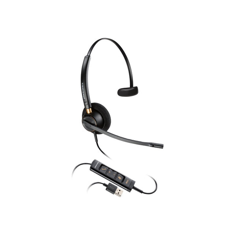 HP Poly Encorepro Ep515 MS Mono Wired Headset, USB-A & C