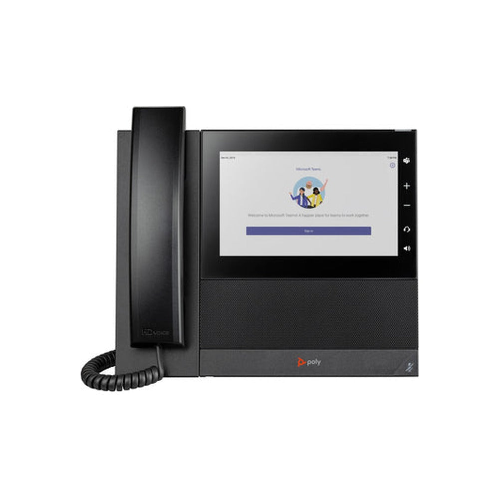 HP Poly Ccx 600 Business Mediapoe Phone With Handset, MS Te Ams/Sfb