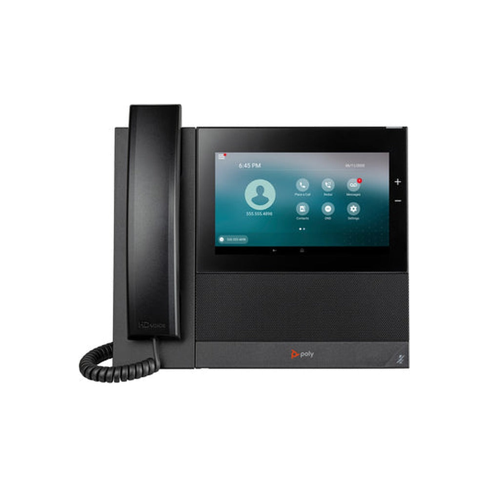 HP Poly Ccx 600 Business Mediapoe Phone With Handset, Open Sip