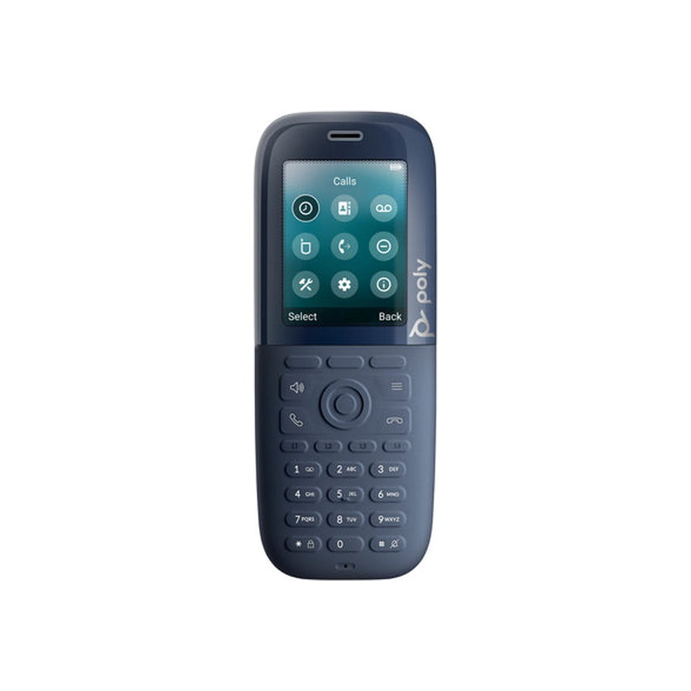 HP Poly Rove 30 Rugged Dect Ip Phone Handset, 2.4″ Dislay, AEC, Mircoban, 50M Range, 3.5Mm