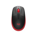 Logitech M190 Wireless Mouse Plug And Play, 2.4Ghz Nano Receiver, Red