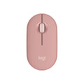 Logitech Pebble Mouse 2 M350S Bluetooth, Multi Device, Tonal Rose