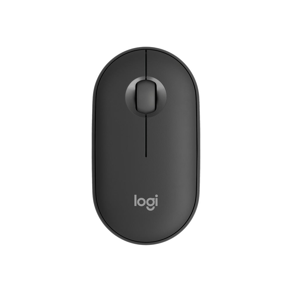Logitech Pebble Mouse 2 M350S Bluetooth, Multidevice, Tonal Graphite