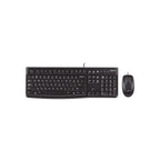 Logitech Mk120 Wired Desktop Keyboard And Mouse Combo