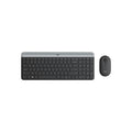 Logitech Mk470 Slim Wireless Keyboard And Mouse Combo, 2.4 GHZ Receiver, Graphite