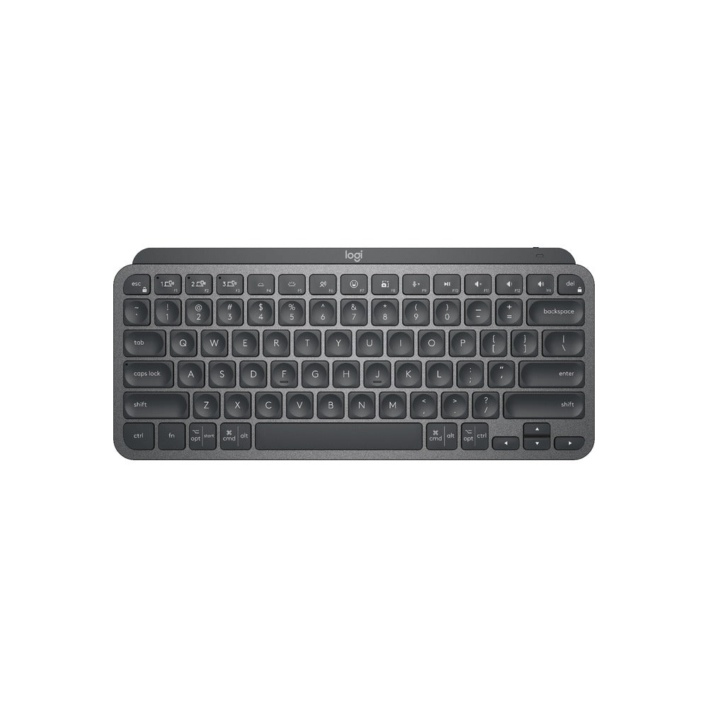 Logitech Mx Keys Mini Wireless Keyboard For Business, Illuminated, Logi Bolt, Graphite