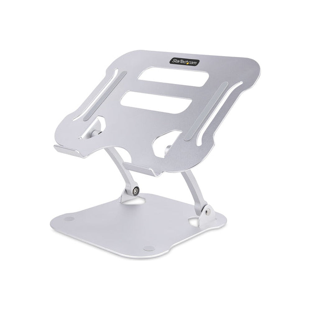 StarTech Laptop Stand For Desk, Ergonomic Laptop Stand Adjustable Height, Aluminum, Portab