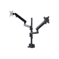 StarTech Dual Monitor Arm <32″, Full Motion, Stackable, Black