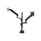 StarTech Dual Monitor Arm <32″, Full Motion, Stackable, Black