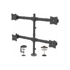 StarTech Quad Monitor Desk Mount <27″, <8Kg, Full Motion, H/Adj, Vesa, Black