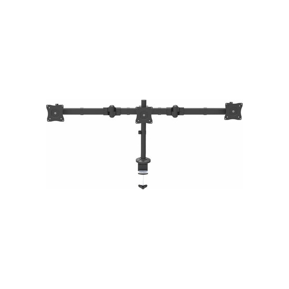 StarTech Desk Mount Triple Monitor Arm Adjustable, 27″ Displays, Vesa
