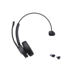 Yealink Wireless (BH70) MS Mono Bluetooth Headset Bt51 Dongl, Black, C To A Adapter