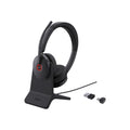 Yealink Wireless (BH74) MS Stereo Bt Anc Headset, Chargestand, Bt51, Black, C To A Adapter