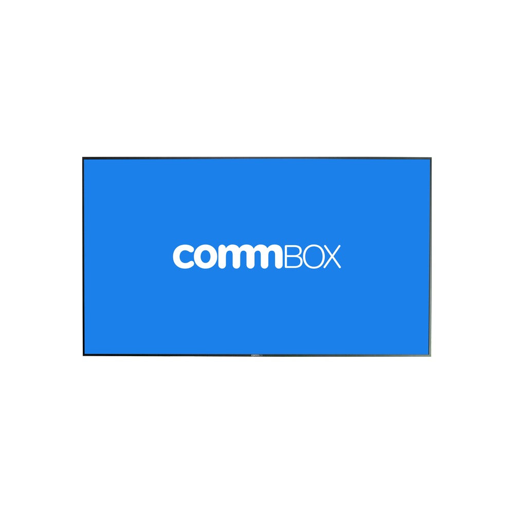 Commbox CBD86MRG2 86″ Commercial Display, 400 Nits