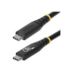 StarTech 2M (6.6Ft) USB4 Cable, USB-IF Certified USB-C Cable, 20Gbps, Ltw