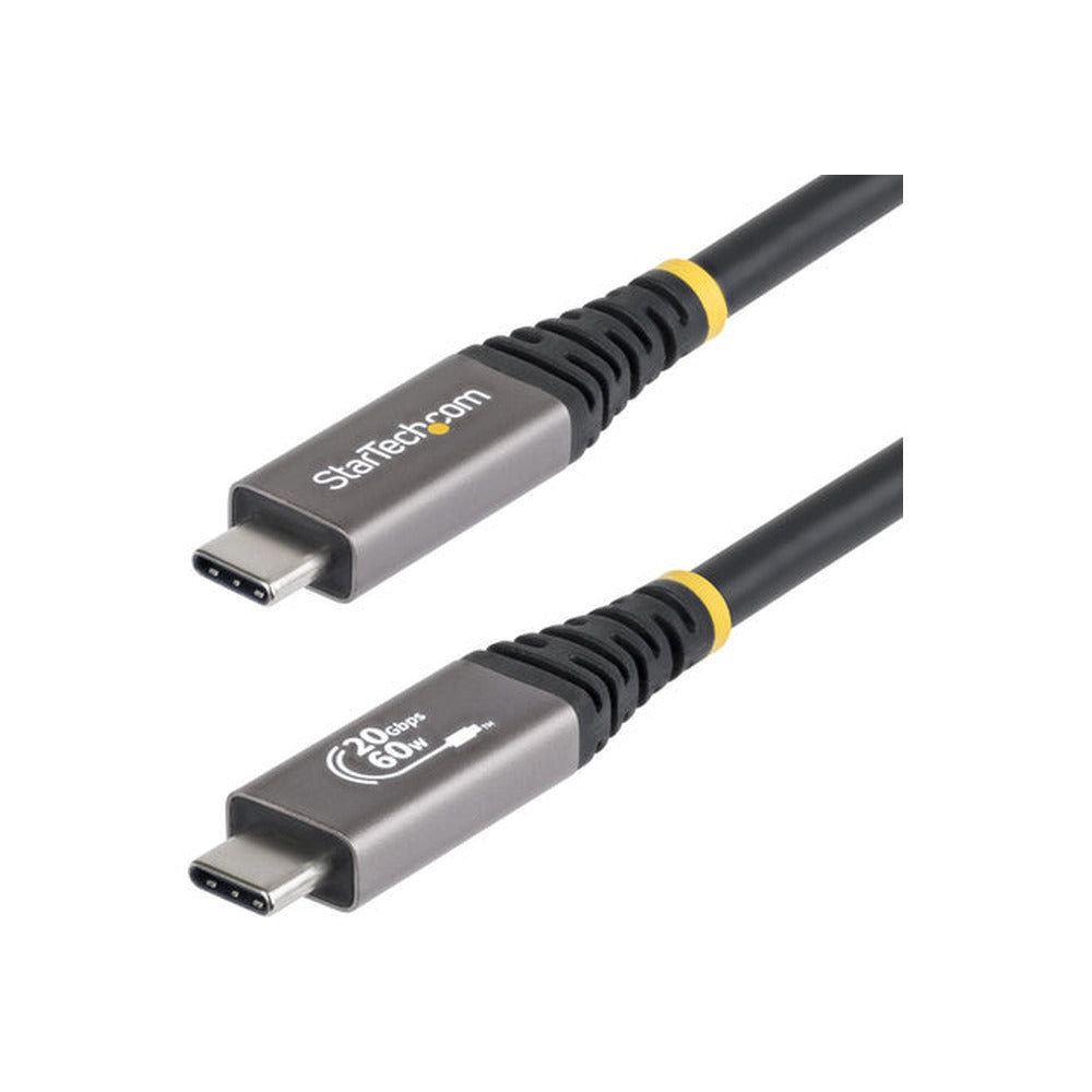 StarTech 3M (10Ft) USB4 Cable, USB-IF Certified USB-C Cable, 20Gbps, Ltw