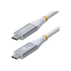 StarTech 3M (10Ft) USB4 Cable, USB-IF Certified, 20Gbps, White, Ltw