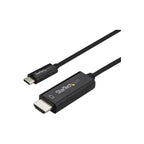StarTech 2M USB-C To HDMI Cable, 4K 60Hz USB-C HDMI 2.0 Video Adapter, Black