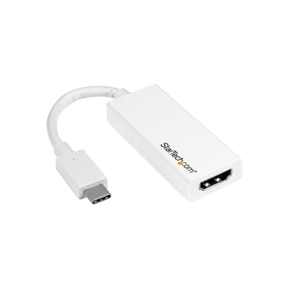 StarTech USB-C (T/Bolt3) To HDMI Adapter, 4K, White