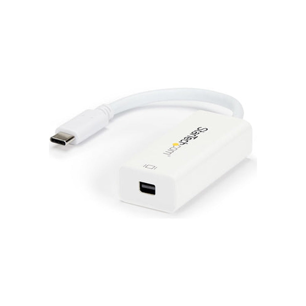 StarTech USB-C (T/Bolt3) To Mdp Adapter, White