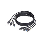 StarTech 6Ft (1.8M) Dual-Displayport And USB 5Gbps KVM Cable