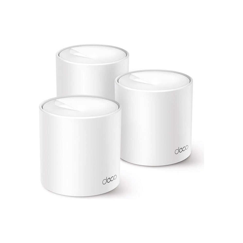 TP-Link Deco Ax1500 Mesh Wi-Fi 6 Dual-Band System, GbE(2), 3-Pack
