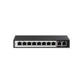 D-Link 10P 10/100Mbps PoE Switch With 8 Long Reach PoE Ports (96W) And 2 Uplink Ports