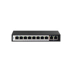 D-Link 10P 10/100Mbps PoE Switch With 8 Long Reach PoE Ports (96W) And 2 Uplink Ports