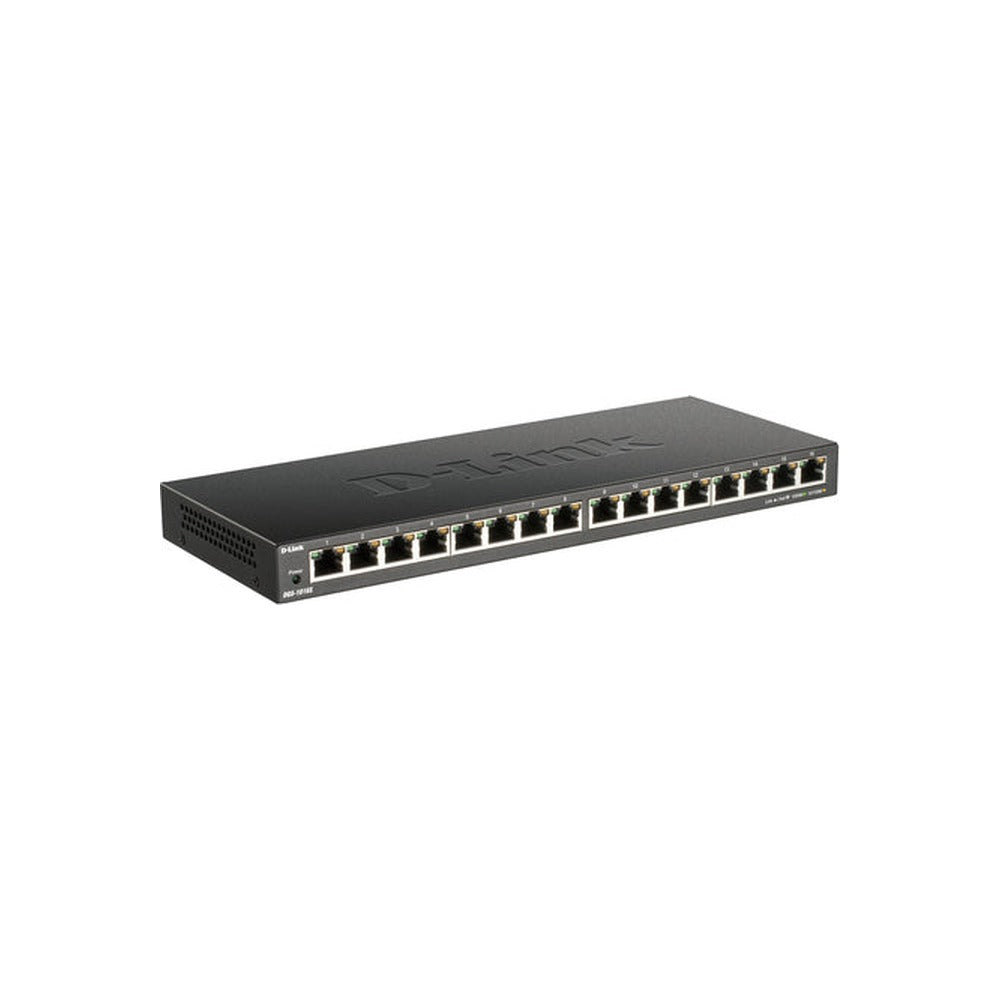 D-Link 16-Port Low Profile Gigabit Unmanaged Switch (Metal Housing)