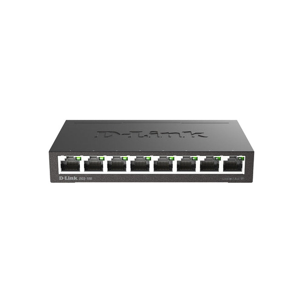 D-Link 8-Port Gigabit Desktop Switch (Metal Housing)