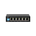 D-Link 6P Gigabit PoE Switch With 4 Long Reach PoE Ports (60W) And 2 Uplink Ports