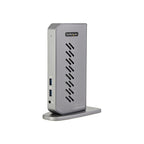 StarTech USB-C USB-A Hybrid 4K Dock, Dual Display, HDMI(2), Dp(2), USB(6), No Pd