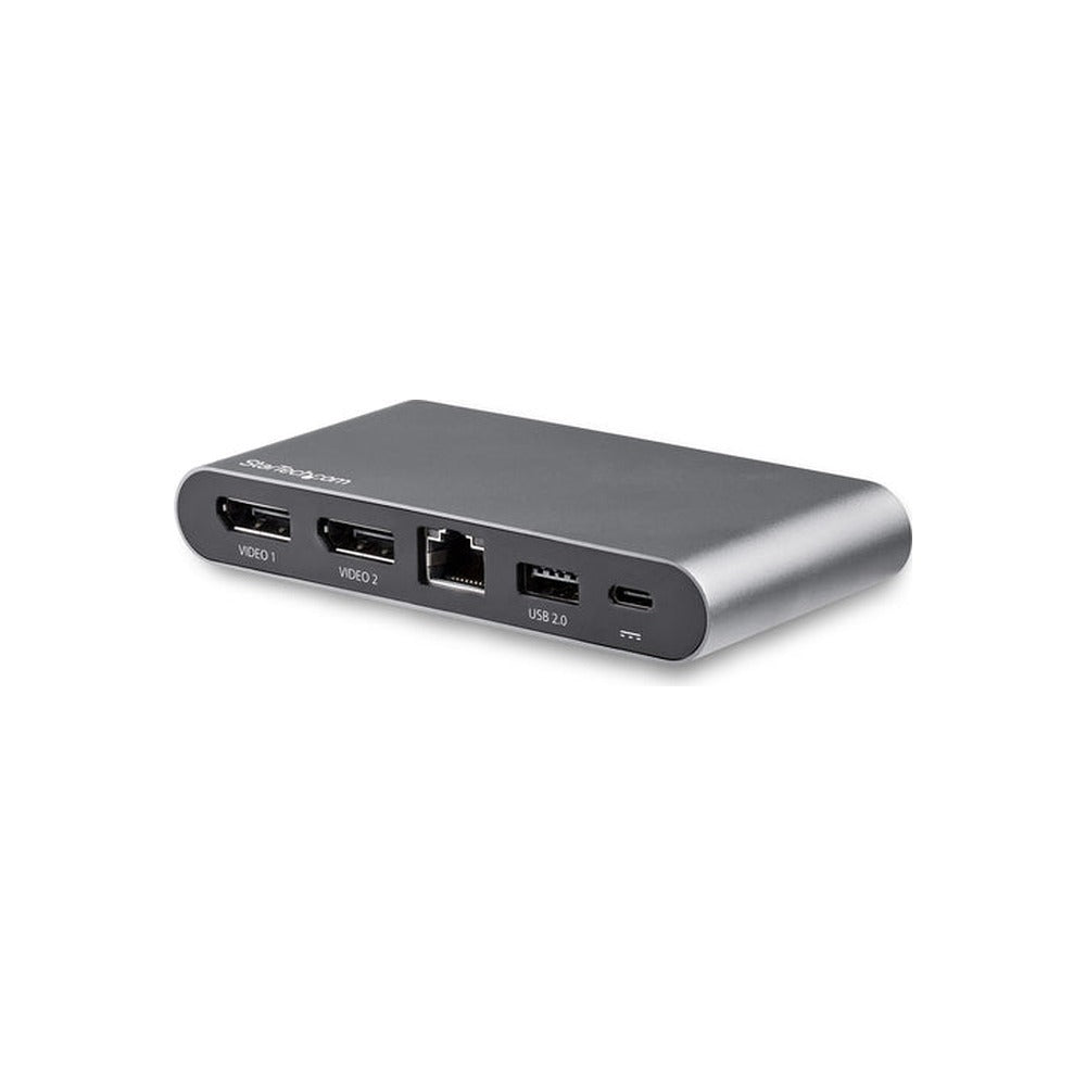 StarTech Mini USB-C 4K Dock, Dual Display, Dp(2), USB(2), RJ45, 85W