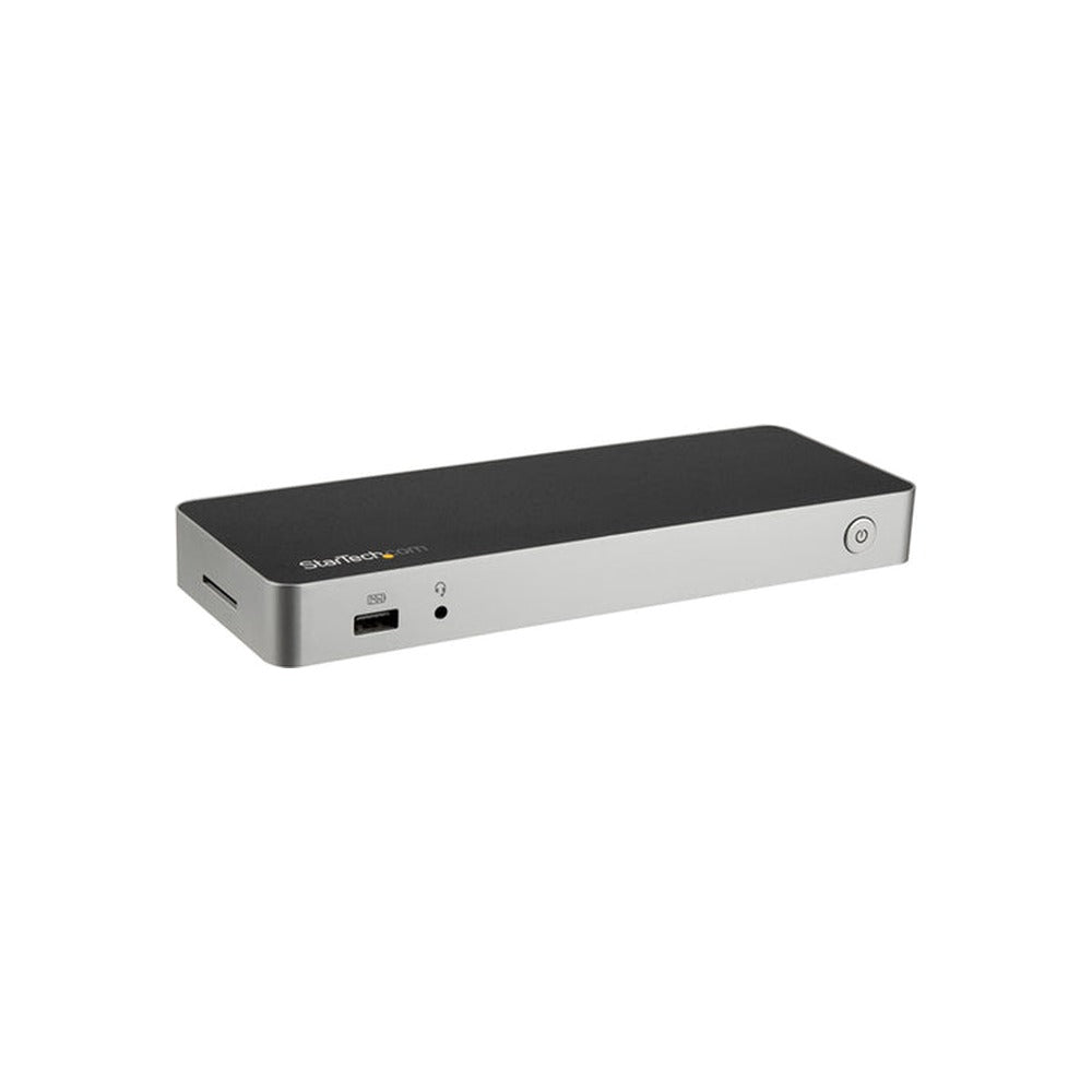 StarTech USB-C 4K Dock, Dual Display, HDMI, Dp, USB(4), Tb3 Compatible, 60W, AC