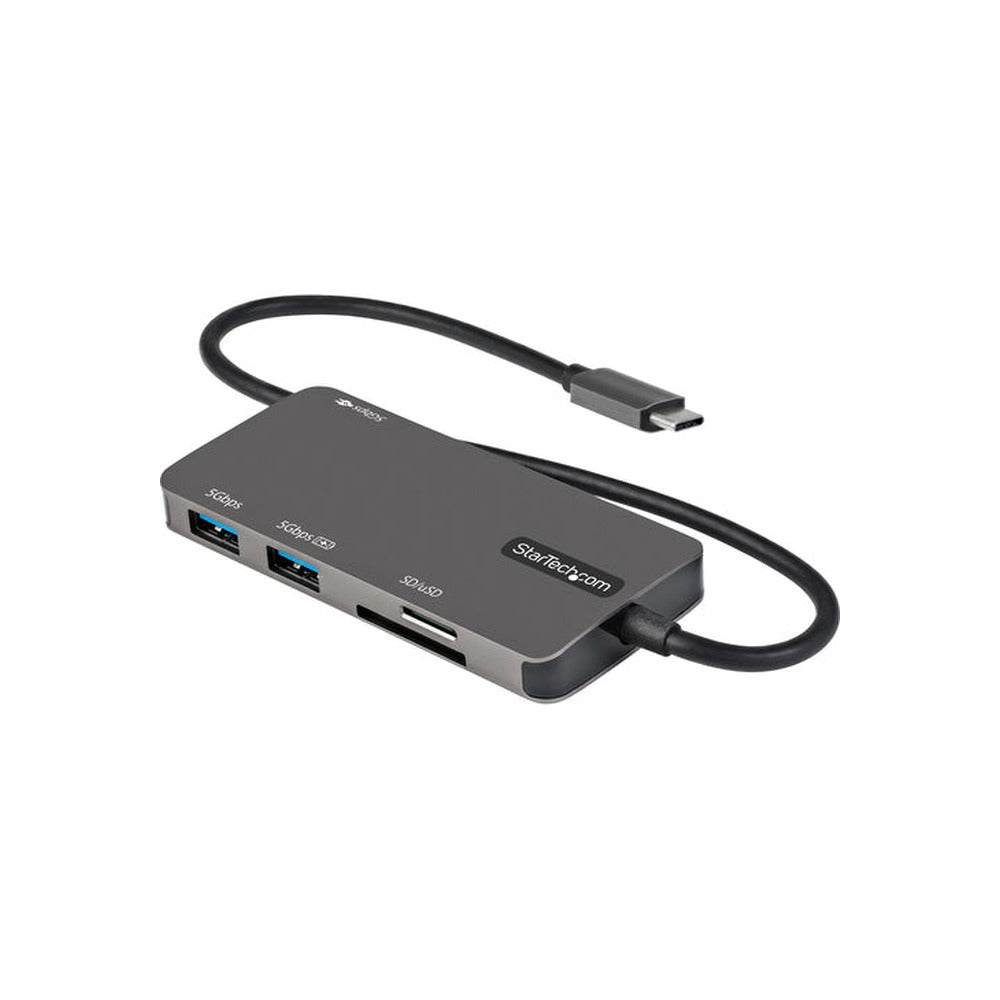 StarTech USB-C Multiport Adapter, 4K HDMI, Pd, SD, USB