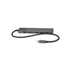 StarTech USB-C Multiport Adapter, HDMI, GbE, SD, Micro SD, USB-C, USB(2), 88W
