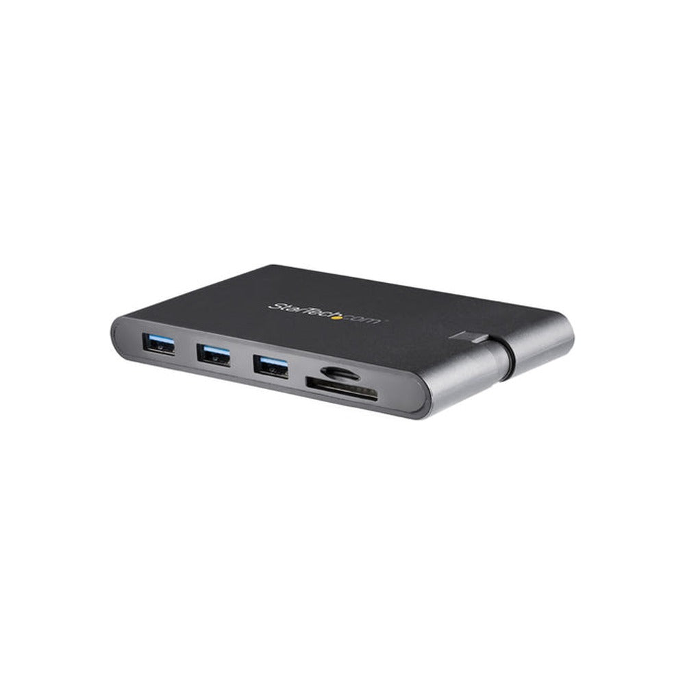 StarTech USB-C Mini Dock, 4K HDMI Or Vga/Usb(3)/RJ45, Single Display, 85W, No AC