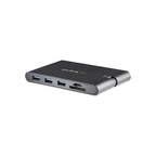 StarTech USB-C Mini Dock, 4K HDMI Or Vga/Usb(3)/RJ45, Single Display, 85W, No AC