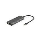 StarTech USB-C Multiport Adapter, 4K, HDMI, USB(2), GbE, Single Display, 85W Pd