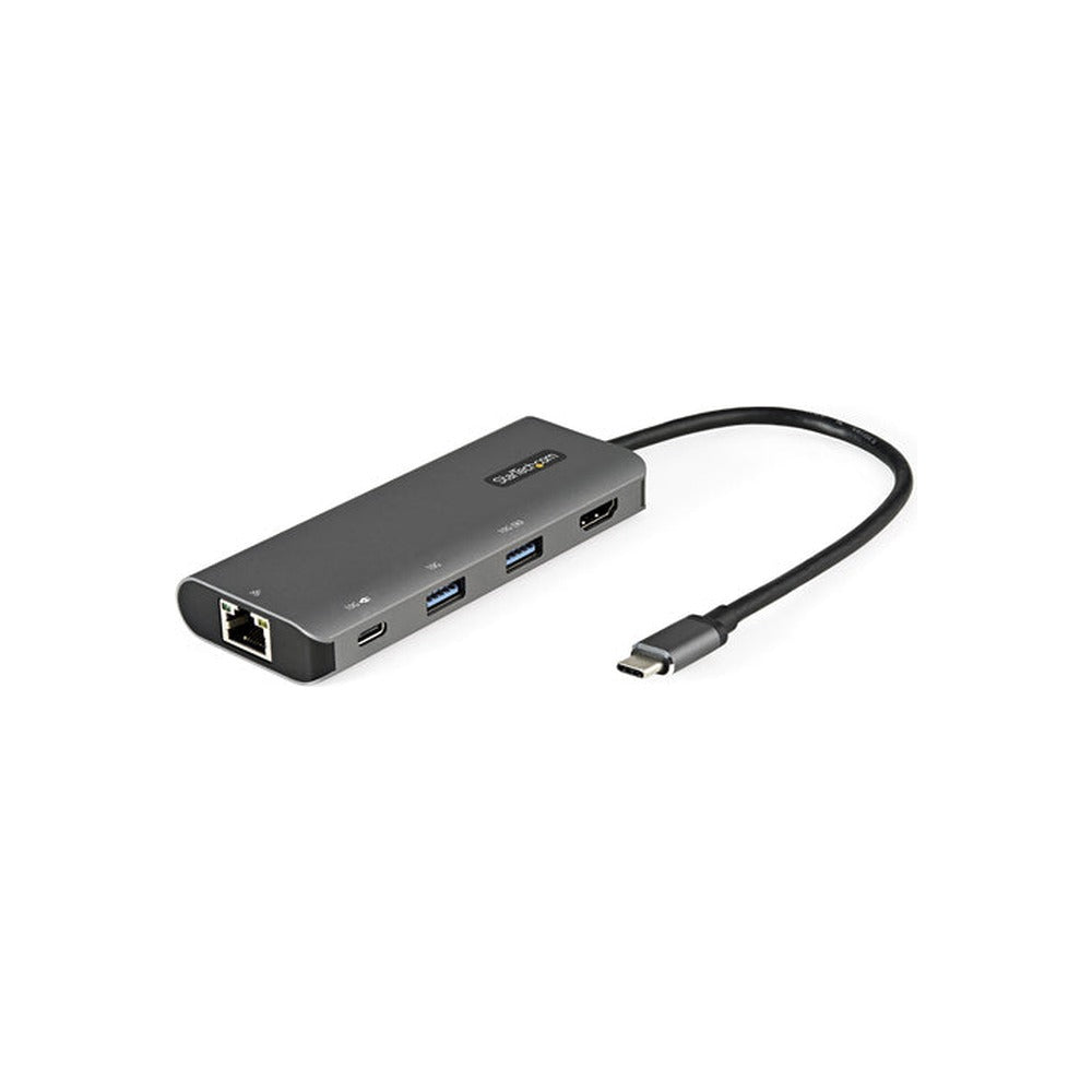 StarTech USB-C Multiport Adapter, 4K, HDMI, USB(2), GbE, Single Display, 85W Pd