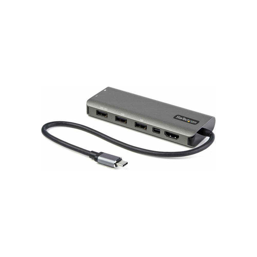 StarTech USB C Multiport Adapter, USB-C To HDMI Or Mini Displayport 4K 60Hz, 100W Power D