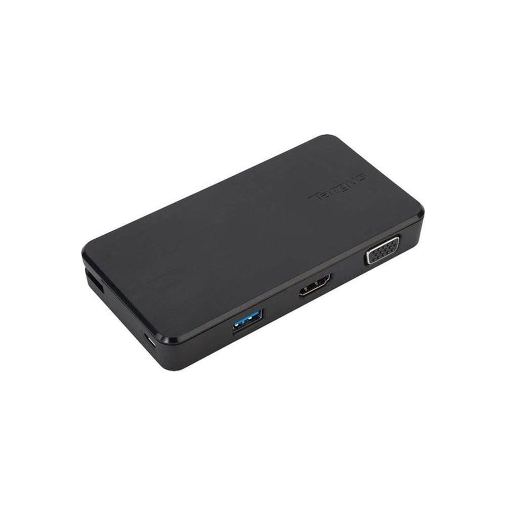 Targus (DSU100US), USB 3.0 And USB-C Dual Travel Dock, 3 Year Wty