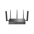 TP-Link Omada Ax3000 4G+ Wi-Fi 6 Dual-Band Gigabit Vpn Router, GbE Lan/Wan(5), PoE+