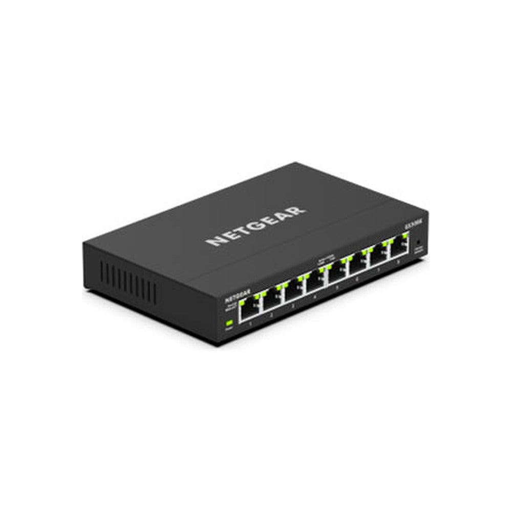 NETGEAR (GS308E) 8-Port Web Managed Switch, Gbe+(8)