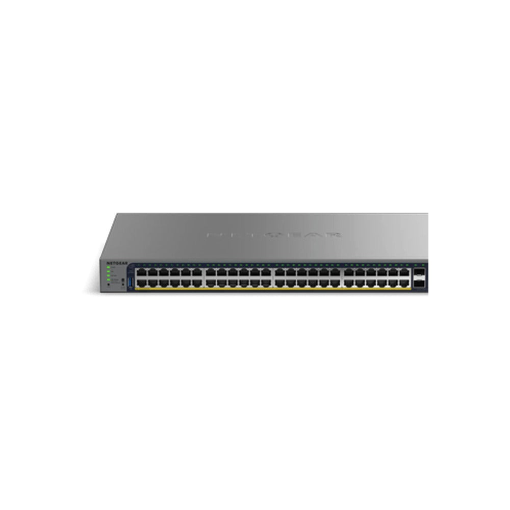 NETGEAR (GS752TP) 48-Port Smart Managed Switch, PoE+(48) 380W, SFP(4)